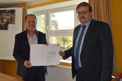 Leiter des ALE Niederbayern gibt Startschuss zur Ländlichen Entwicklung Aiglsbach