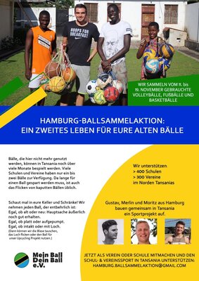 Ballsammelaktion Hamburg