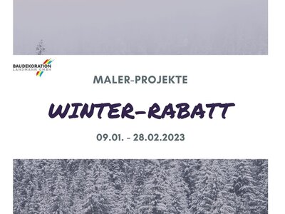 Winter-Rabatt