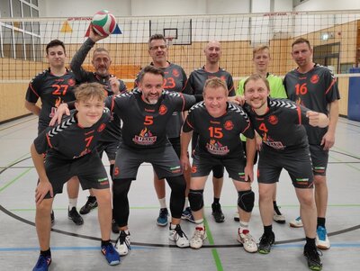 Foto zur Meldung: Volleyball-BFS-Runde: SV Linda II. gegen VfB Saxonia Halsbrücke
