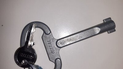 Schlüssel am Radweg zwischen Emstal und Lehnin gefunden