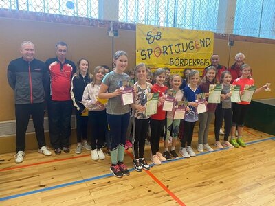 Tischtennis-Mini-Meisterschaft Ortsausscheid in Osterweddingen