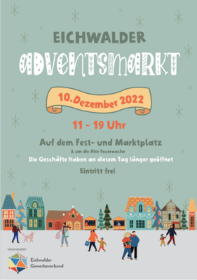 Vorschaubild der Meldung: Eichwalder Adventsmarkt am 10.12.2022