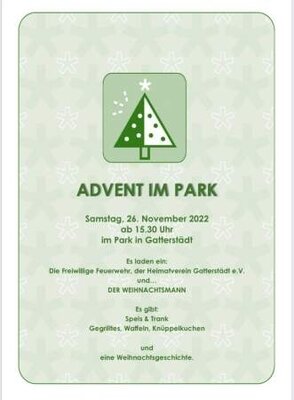 Foto zur Meldung: Advent im Park Gatterstädt