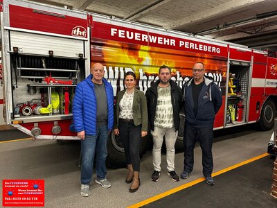 Foto zur Meldung: Großzügige Spende für den Förderverein der FF Perleberg