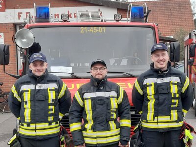 Foto zur Meldung: Anwärter-Abschlussprüfung der Wehren des Amtes Lütau Foto zur Meldung: Anwärter-Abschlussprüfung der Wehren des Amtes Lütau