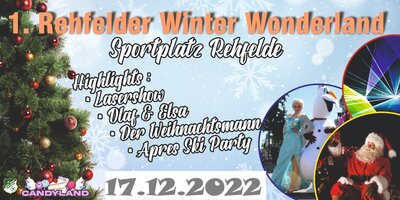 Meldung: 1. Rehfelder Winter Wonderland startet ab 10 Uhr