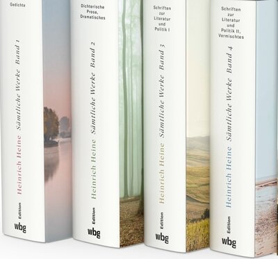 Heinrich Heine - Sämtliche Werke in vier Bänden, 4 Teile