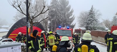 Gebäudebrand Erbes-Büdesheim