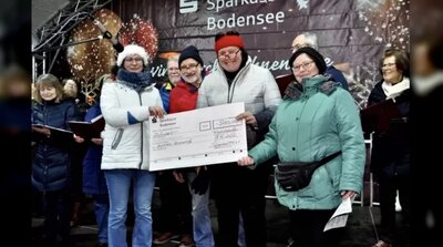 Ök. Asylkreis erhält großzügige Spende vom Sängerbund Friedrichshafen
