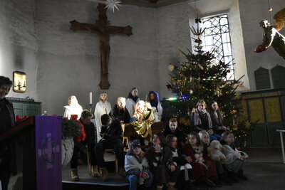 Krippenspiel in St. Katharinen (Bild vergr&ouml;&szlig;ern)