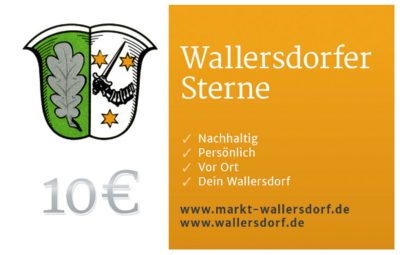 Foto zur Meldung: Wallersdorfer Sterne - Barzahlung
