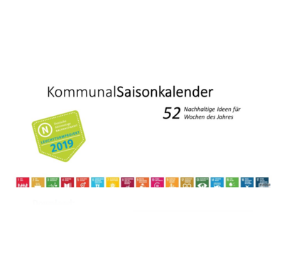 Kommunalsaisonkalender zur nachhaltigen Entwicklung (Bild vergrößern)