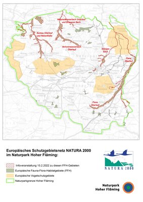 Auftaktveranstaltung am 15.02.2023 zur Erarbeitung von fünf Managementplänen für Fauna-Flora-Habitat-Gebiete (FFH) entlang der Flämingbäche