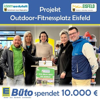 Ideenwerkstatt - Projekt Outdoor-Fitnessplatz Eisfeld