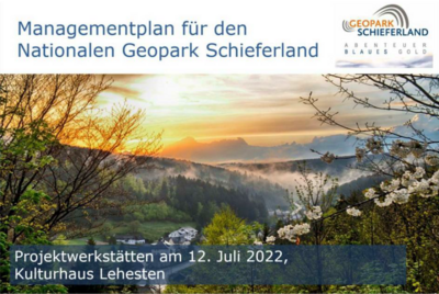 Vorschaubild der Meldung: Managmentplan für den Geopark übergeben