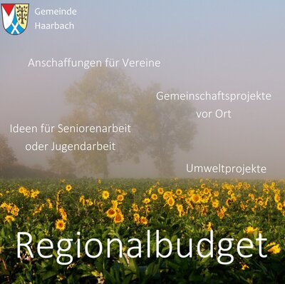 Förderinstrument „Regionalbudget“ startet zur zweiten Runde