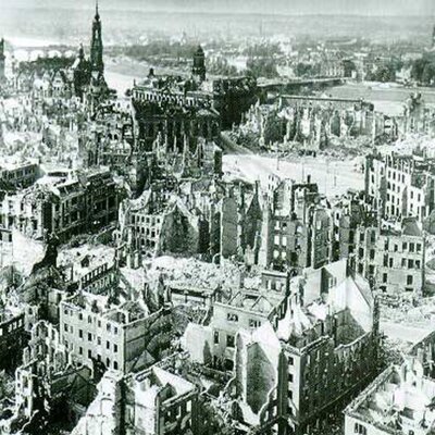 Foto zur Meldung: Die Bombardierung von Dresden 1945