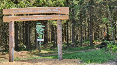 Noch ein Tor für den Naturpark Thüringer Wald