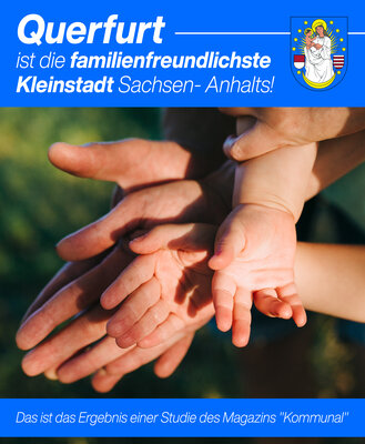 Foto zur Meldung: Querfurt – familienfreundlichste Kommune in Sachsen-Anhalt