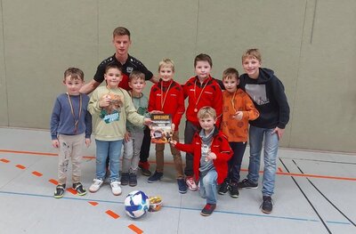 F-Junioren auf Platz 4 in Rietschen (Bild vergrößern)
