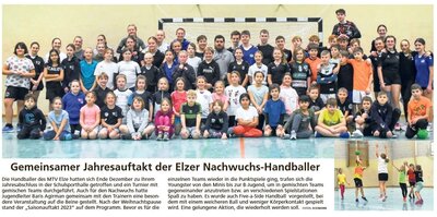 LDZ 21.01.2023 Jahresauftakt Handball