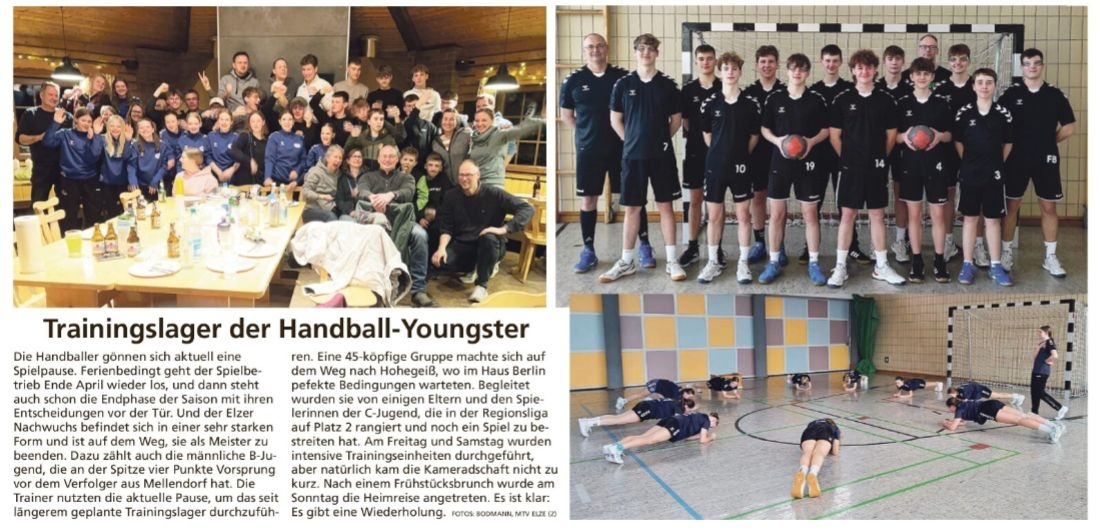 LDZ 02.04.2025 Handball Trainingslager