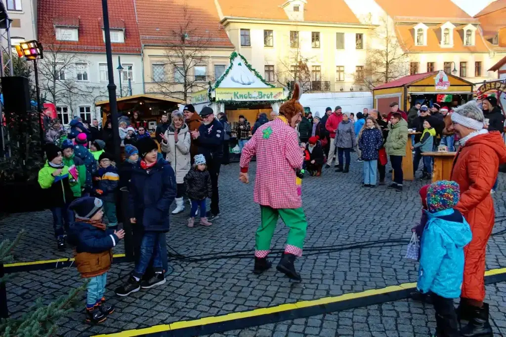 Weihnachtsmarkt-Unterhaltungsprogramm