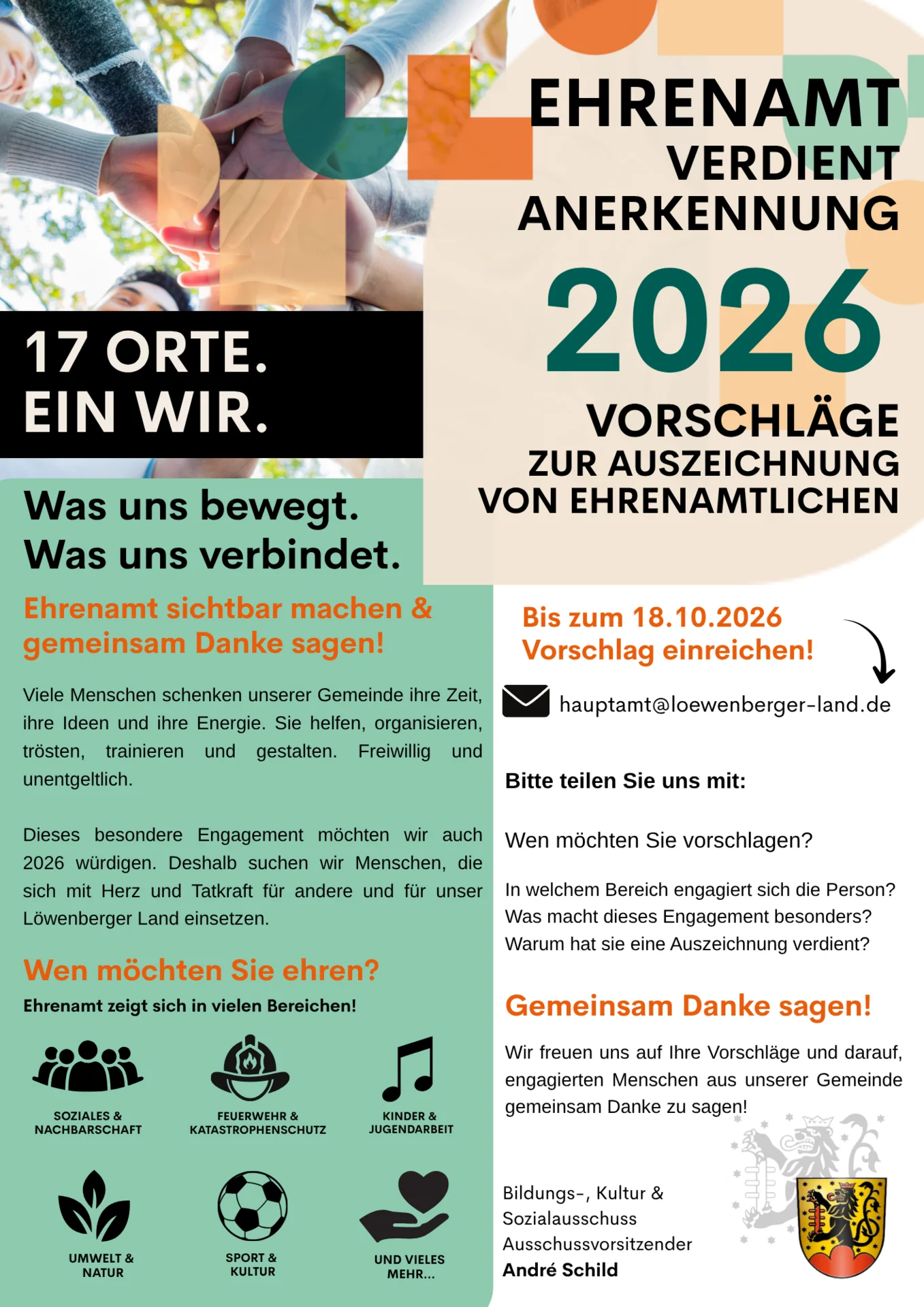 Ehrenamt 2026