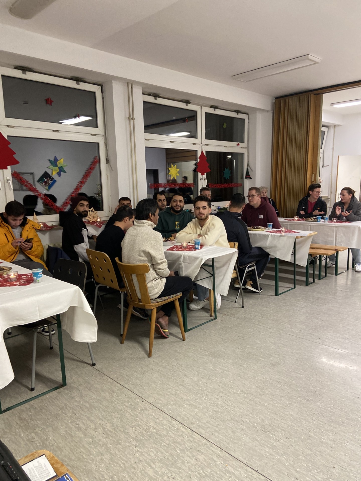 Stimmungsvolle Weihnachtsfeier