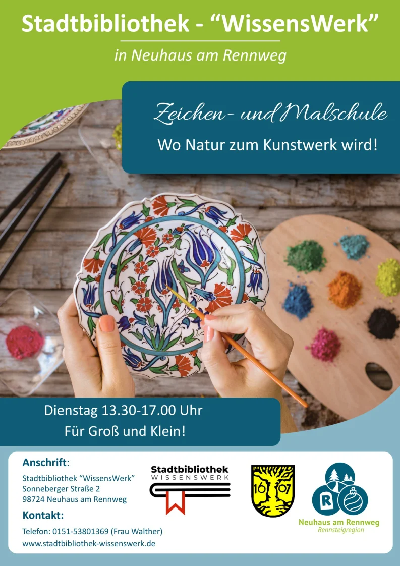 Flyer Zeichenschule