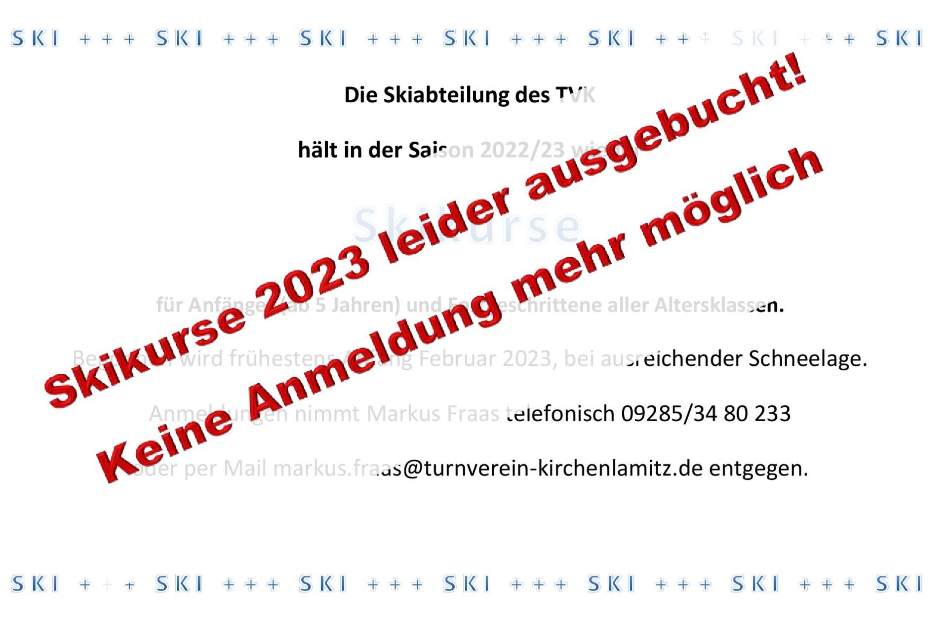 TVK Skiurse 2023_ausgebucht