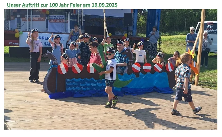Auftritt 100 Jahr Feier