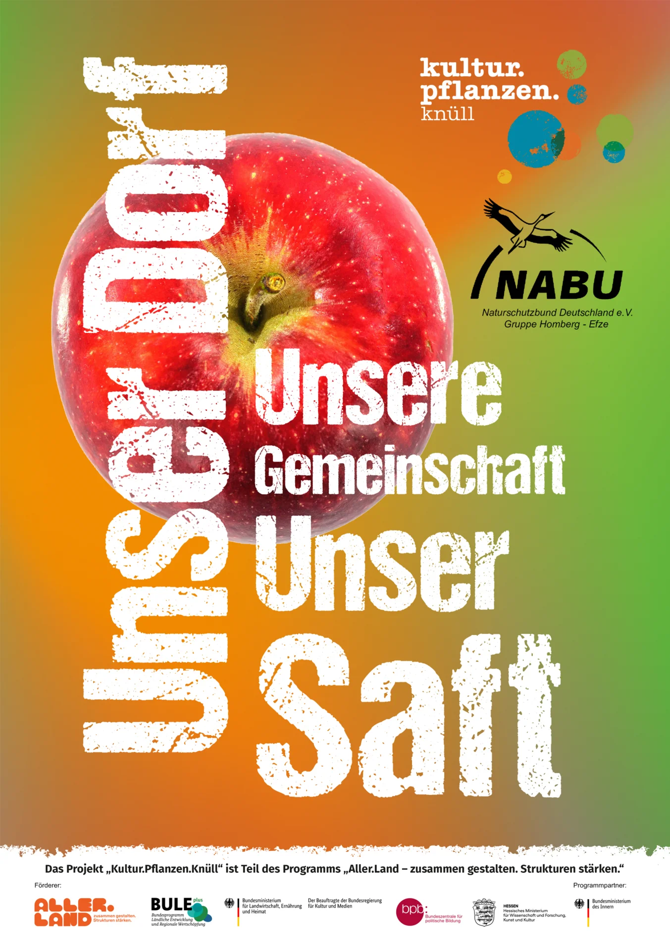 Am Apfel zum Saft