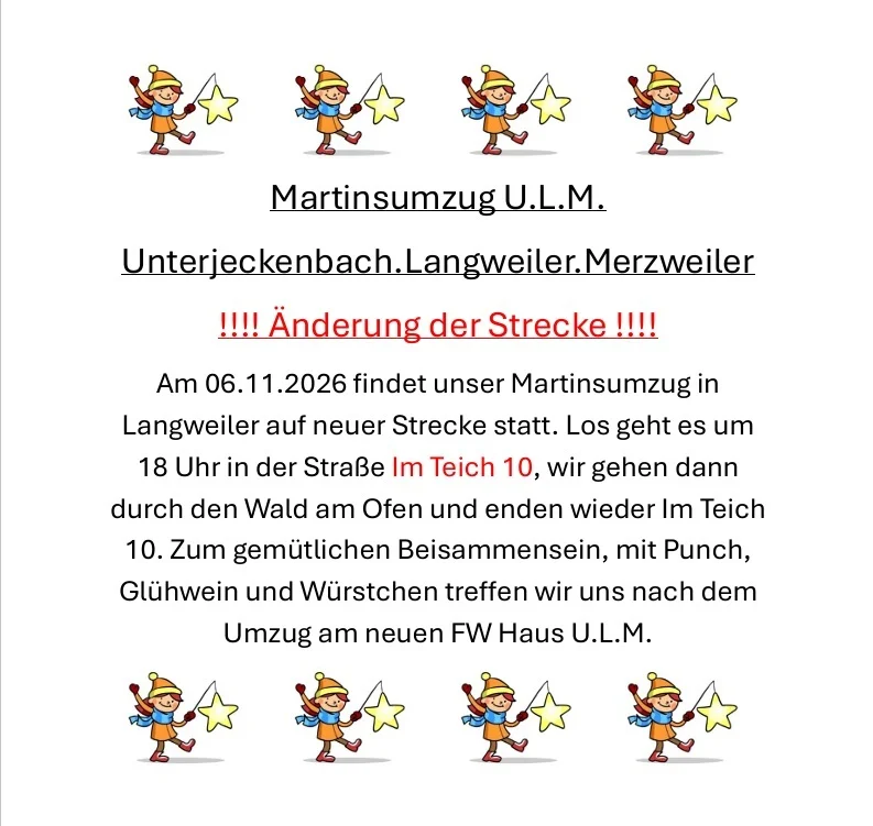 Martinsumzug U.L.M.