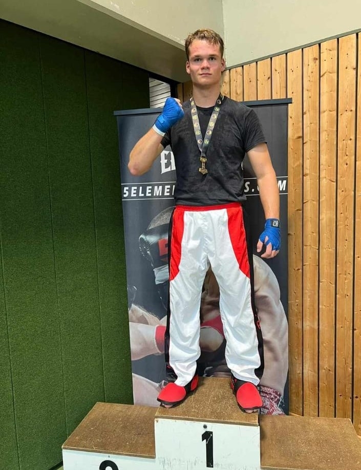 Finley Bliesch: deutscher Meister im Kickboxen