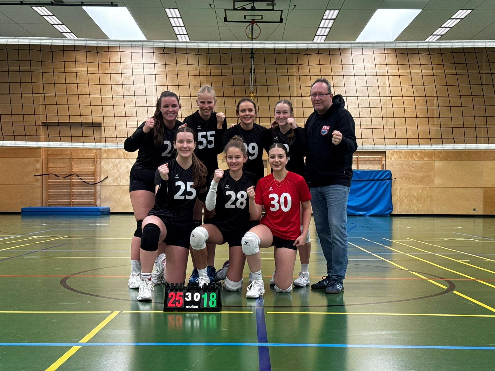 Damen 2 nach erfolgreichem Heimspieltag