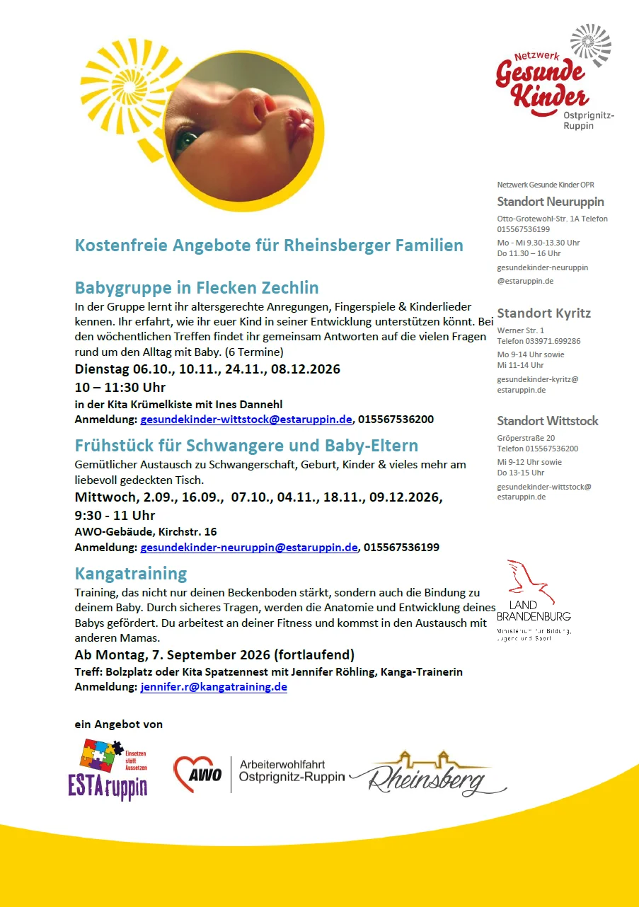 Netzwerk Gesunde Kinder Stand 20.09.2026