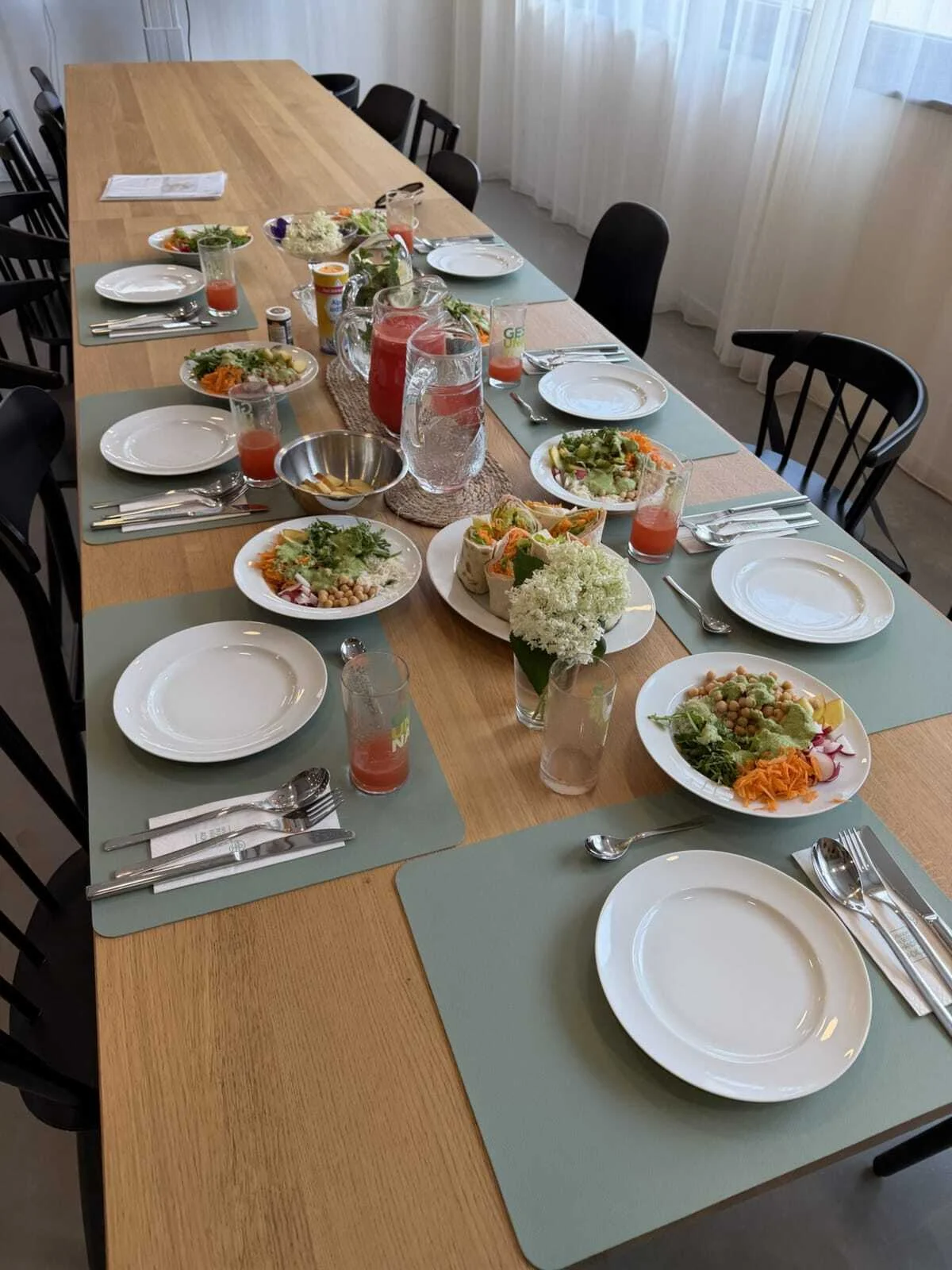 gedeckter Tisch