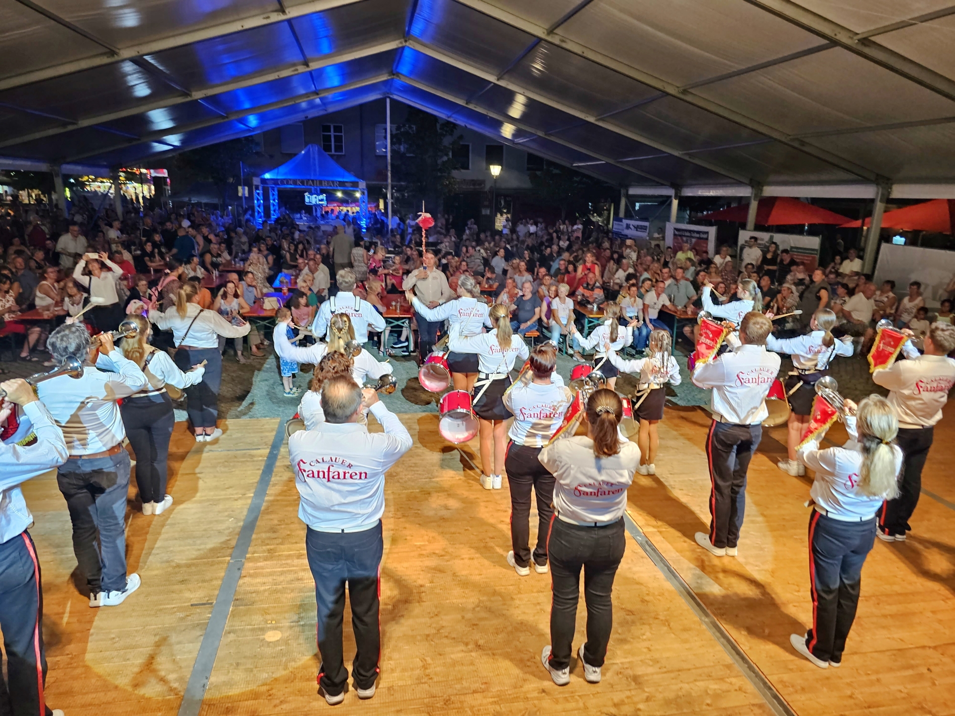 Die Calauer Fanfaren. Foto: Matthias Nerenz