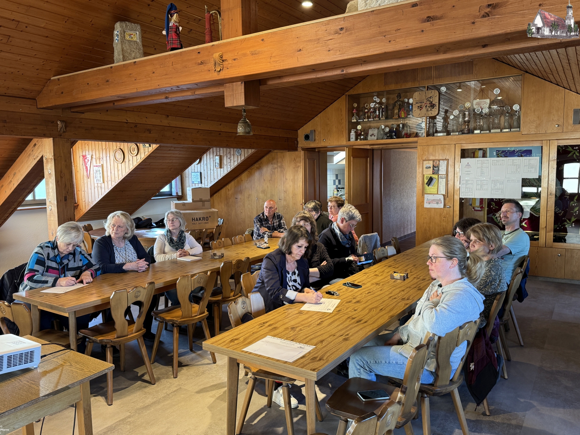 Brandschutzausbildung Pfarrei Miltach