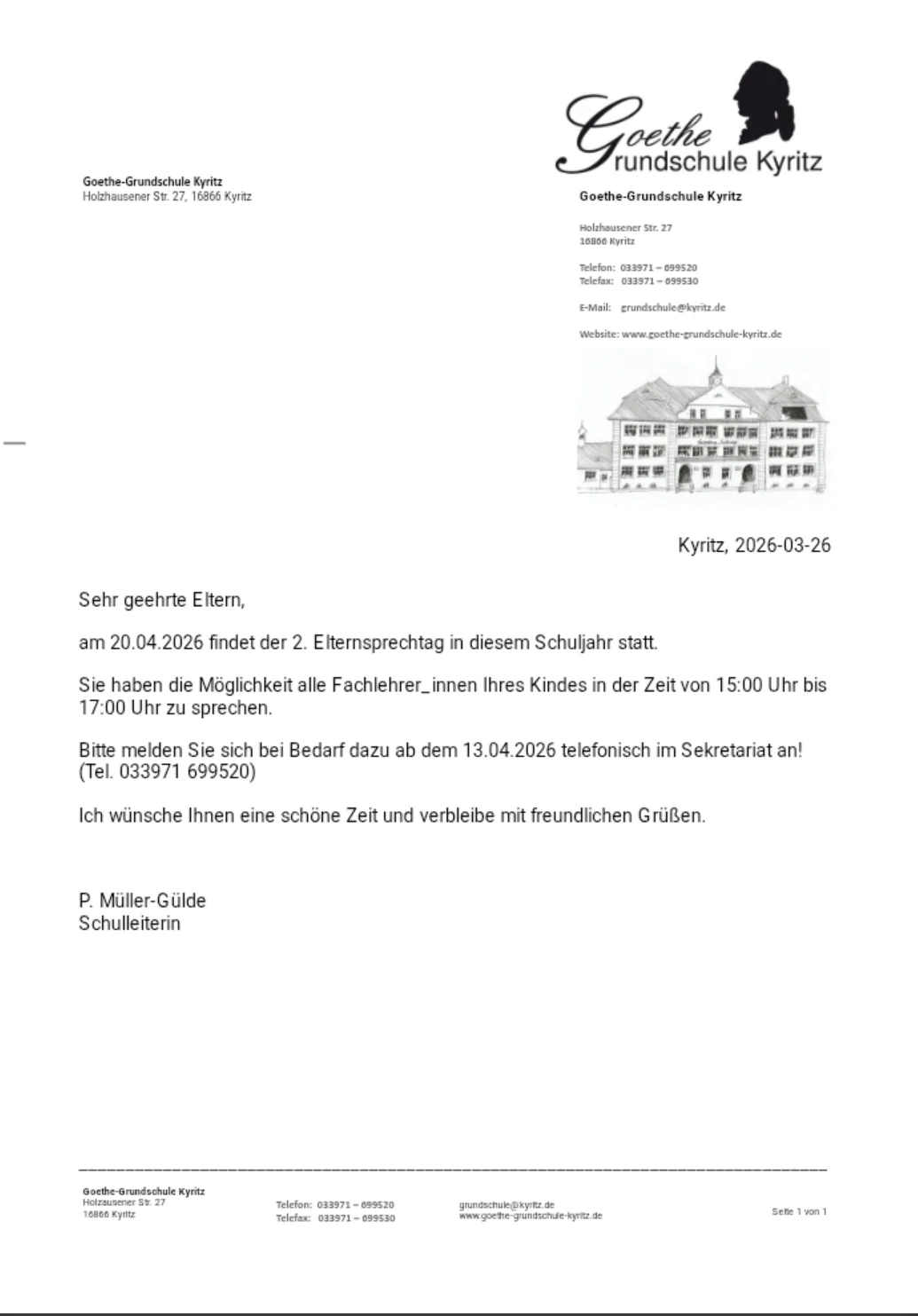 Schreiben