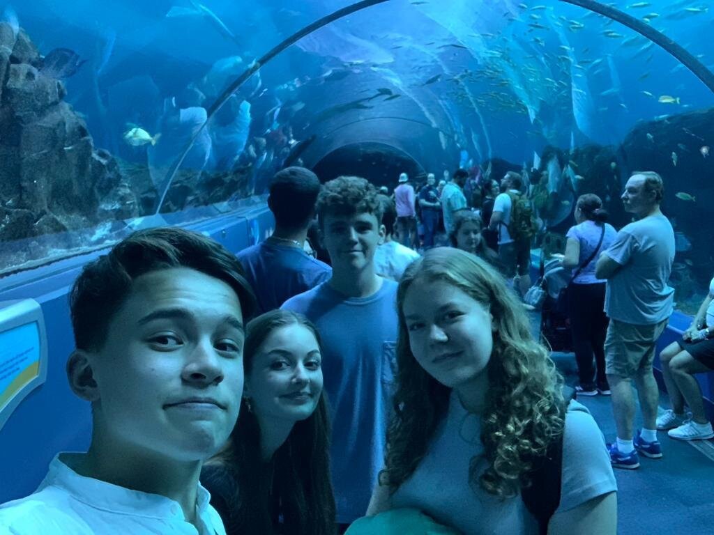 Gruppenfoto Aquarium