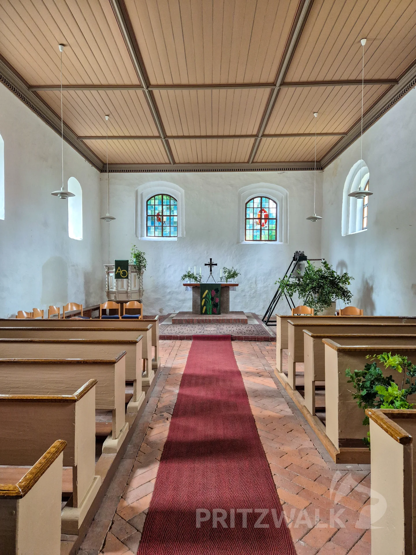 Die Falkenhagener Kirche war für Besichtigungen offen. Foto: Stadt Pritzwalk