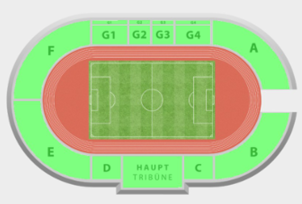 Stadionplan Neuruppin