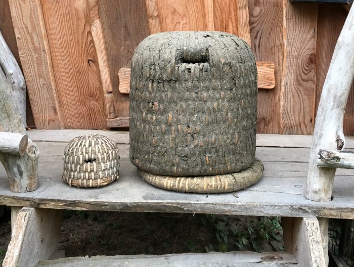 Bienenkorb aus früherer Zeit