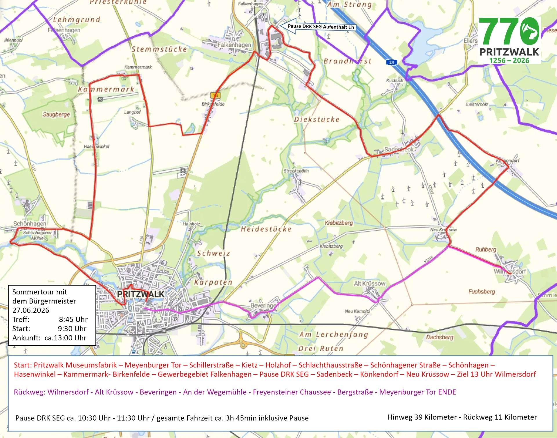 Streckenplan