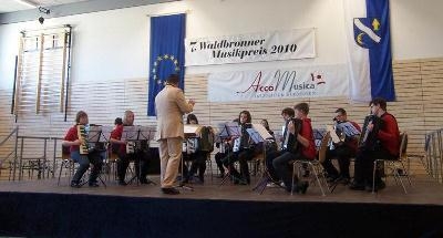 Jugendorchester beim großen Musikpreis in Waldbronn