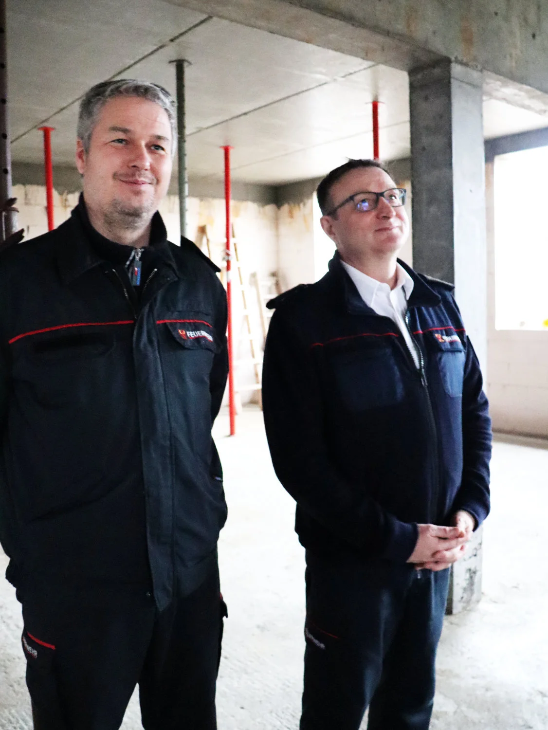 Richtfest Sozialtrakt Damsdorf Feuerwehr 2025