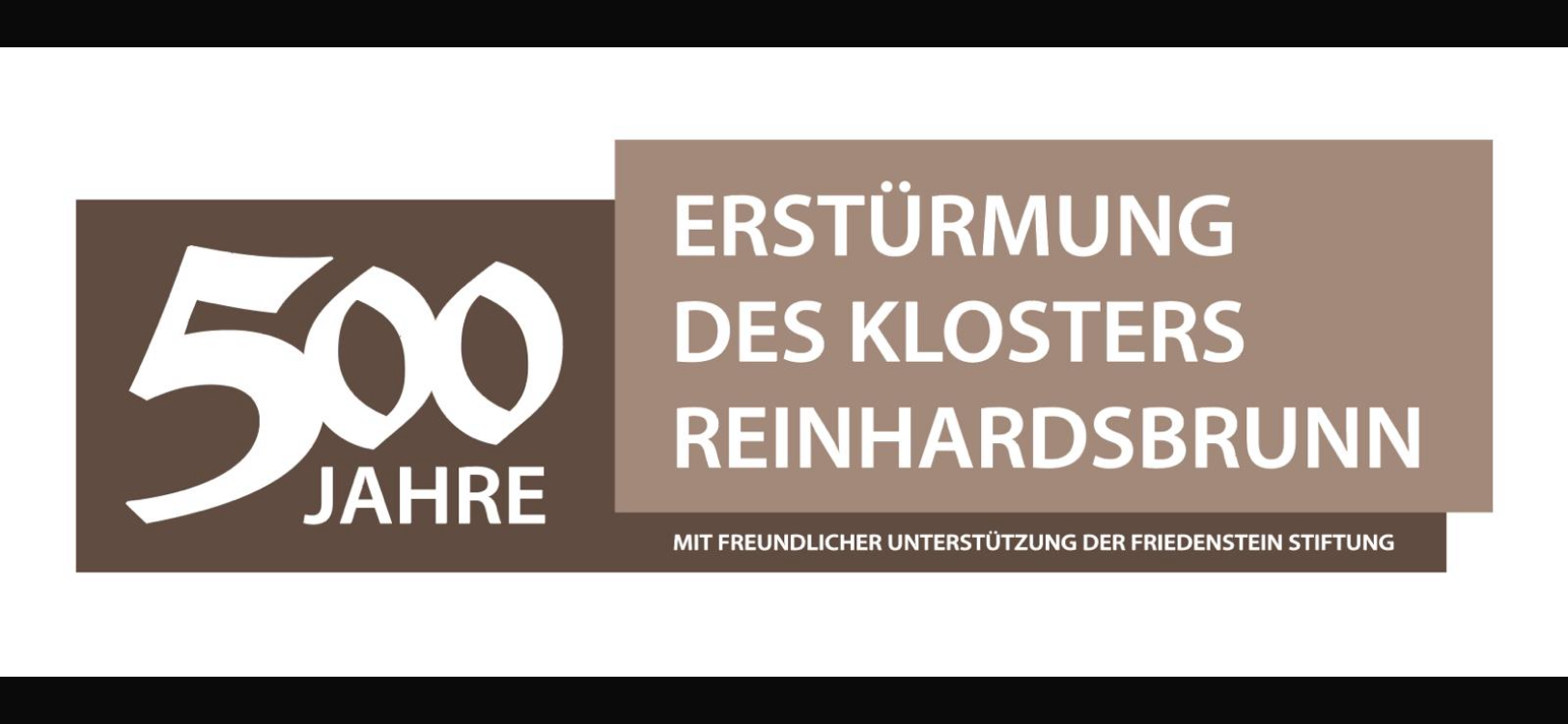 500 Jahre Erstürmung des Klosters Reinhardsbrunn